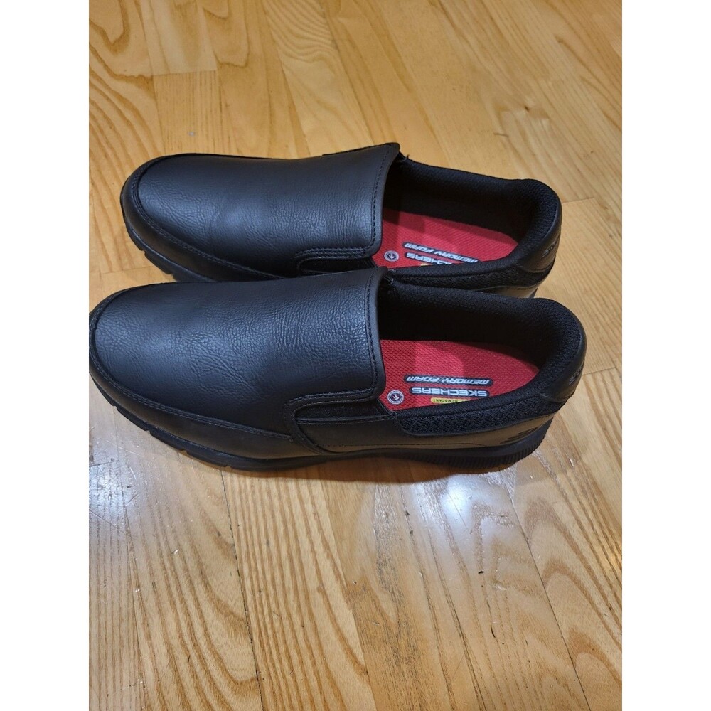 Skechers Nampa Annod SR EH Womens Slip Resistant Work Shoes Black 10M NEW - Picture 3 of 9